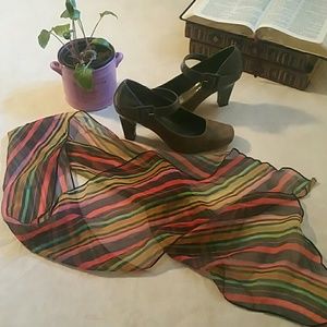 Brightly-colored Scarf